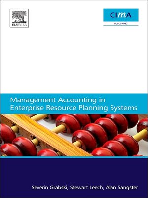 cover image of Management Accounting in Enterprise Resource Planning Systems